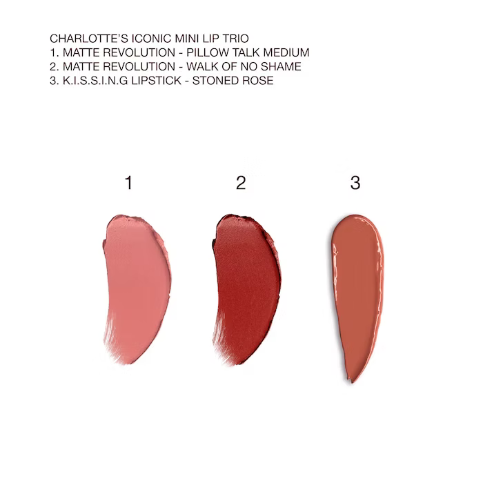 CHARLOTTE TILBURY Iconic Mini Lip Trio Kit