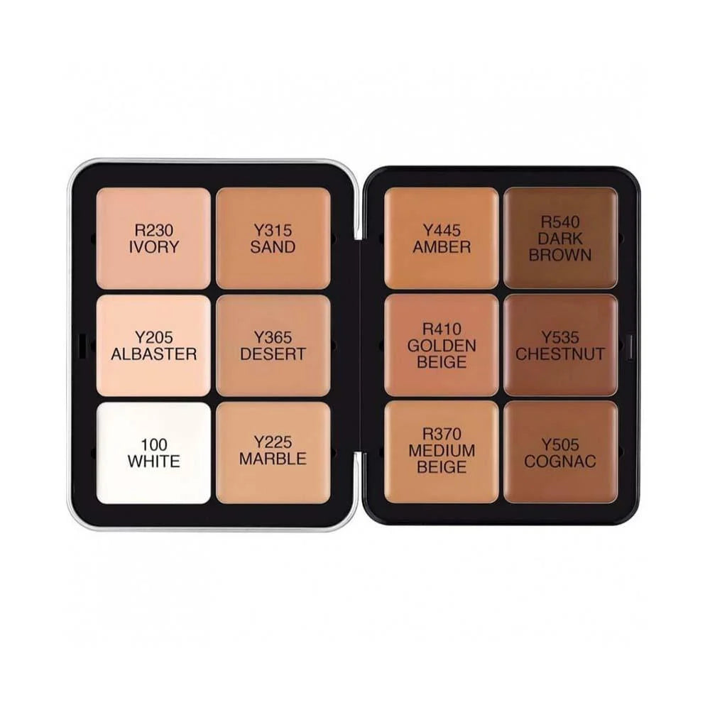 Carla Secret Concealer & contour Palette 12 cream shades