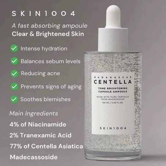 Centella SKIN 1004 Madagascar TONE BRIGHTENING Fresh Ampoule 100ml