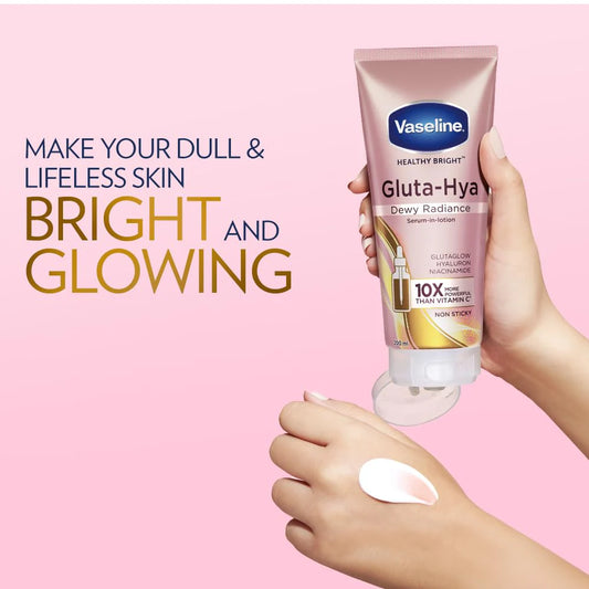 Vaseline Gluta-Hya Flawless Glow, 200ml Gluta-Hya Dewy Radiance, 200ml