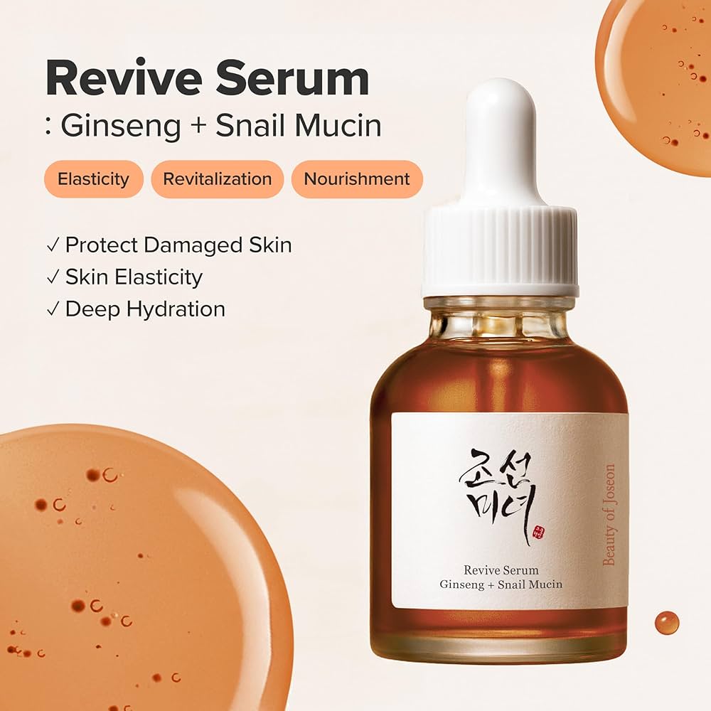 Beauty Of Joseon REVIVE SERUM : GINSENG + SNAIL MUCIN