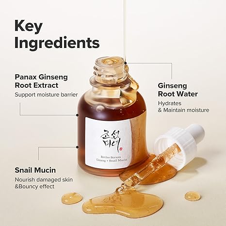 Beauty Of Joseon REVIVE SERUM : GINSENG + SNAIL MUCIN