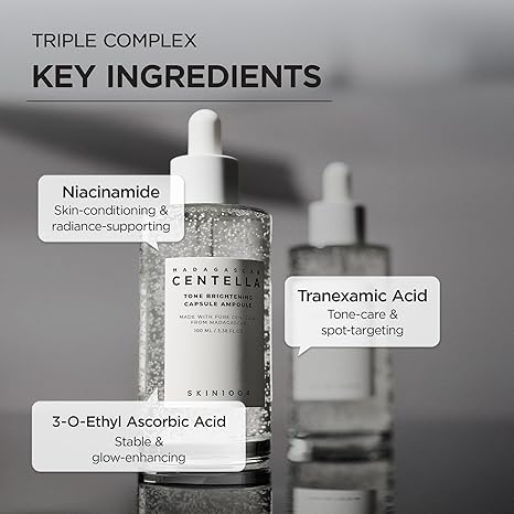 Centella SKIN 1004 Madagascar TONE BRIGHTENING Fresh Ampoule 100ml