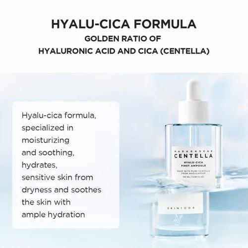 Skin 1004 Made with Pure Centella from Madagascar Hyalu-Cica First Ampoule 100 ML