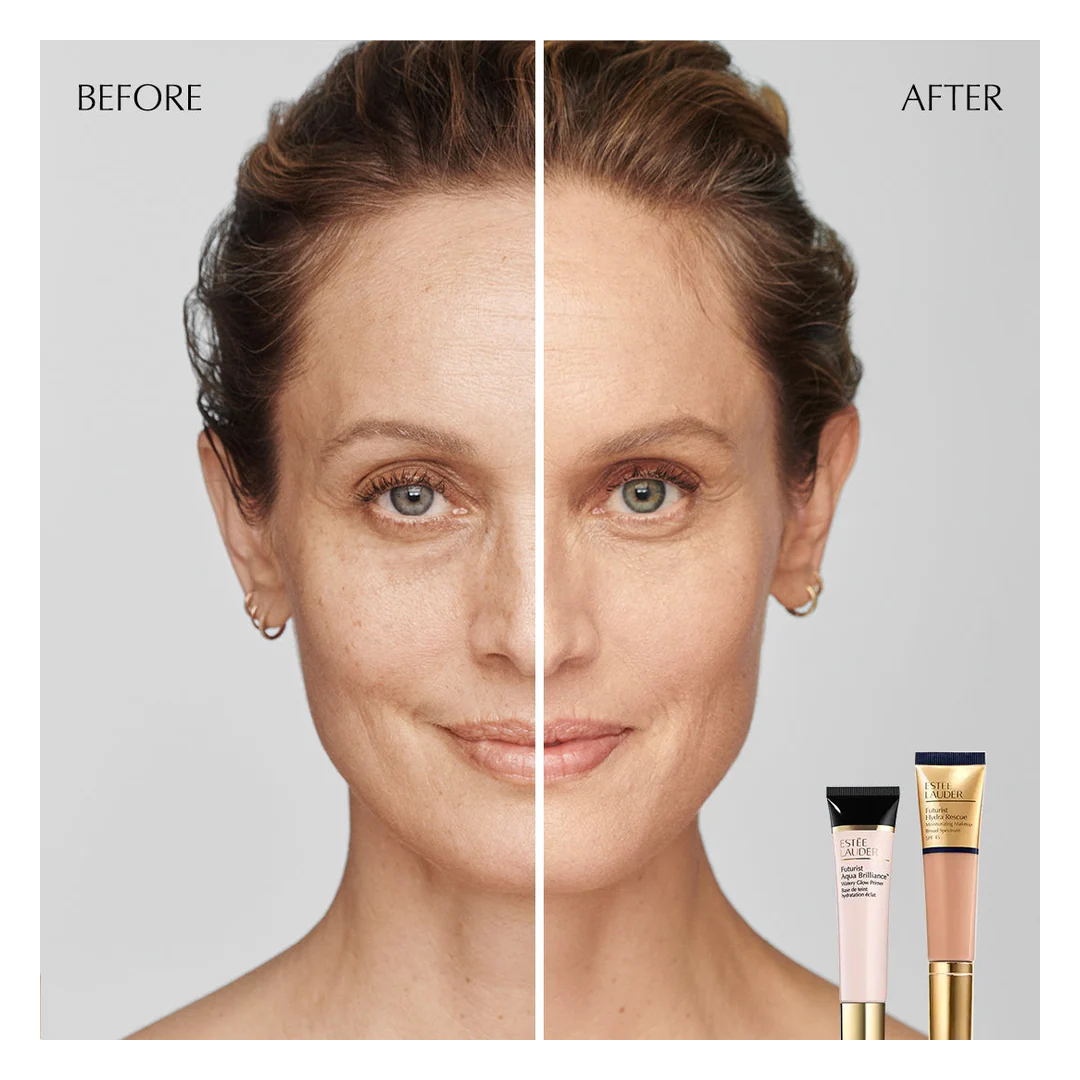 ESTEE LAUDER FUTURIST AQUA BRILLIANCE WATERY GLOW PRIMER 40ML