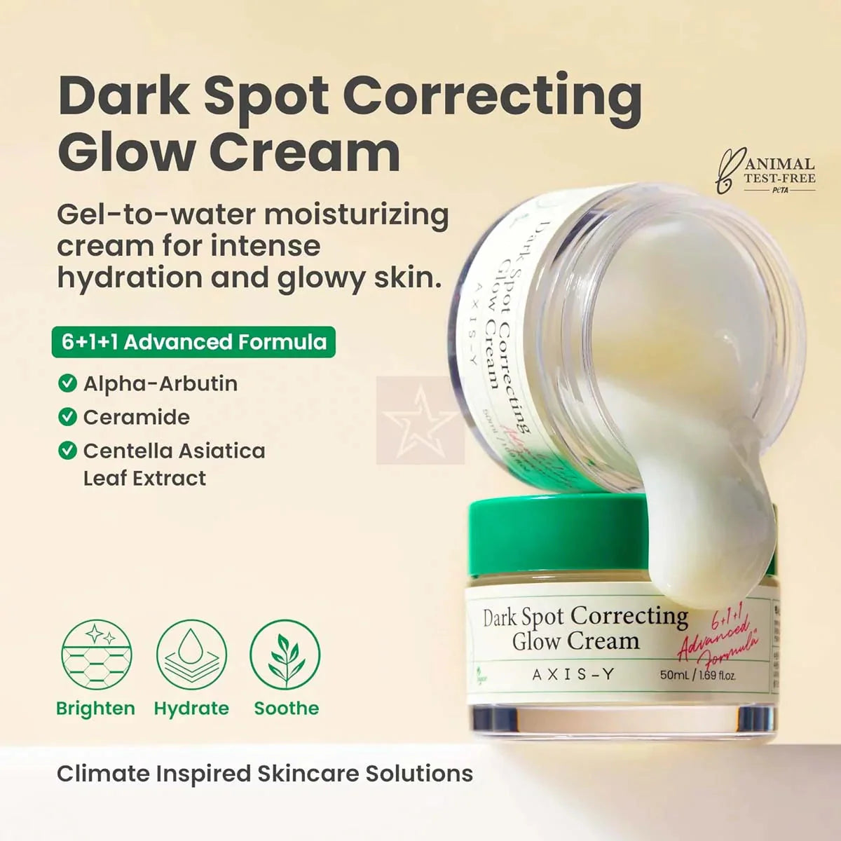 AXIS-Y - Dark Spot Correction Glow Cream - 50ml