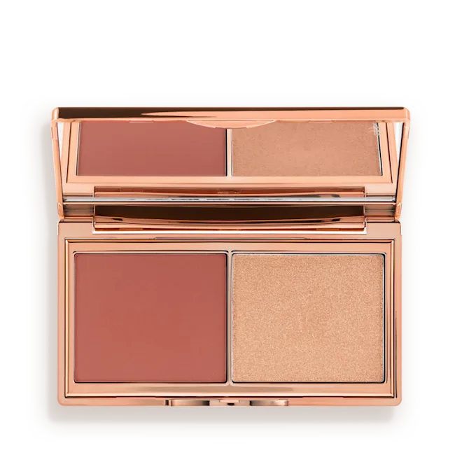 CHARLOTTE TILBURY HOLLYWOOD BLUSH & GLOW GLIDE PALETTE  TAN TO DEEP