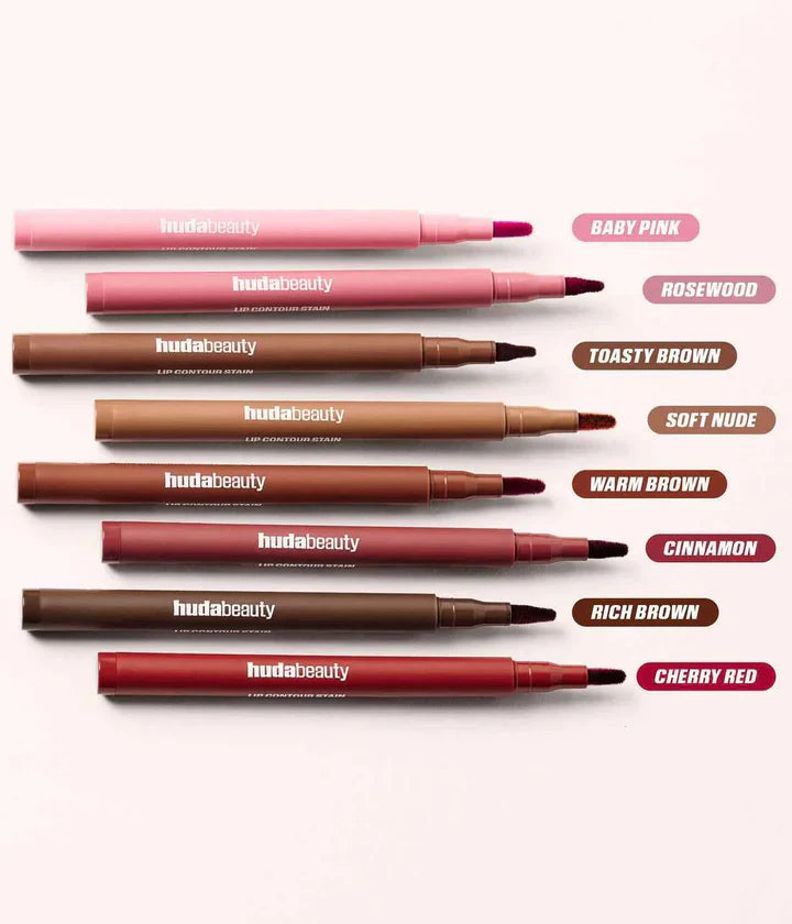 Huda Beauty lip stain for 12-Hour  water proof
