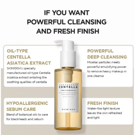 SKIN1004 - CENTELLA LIGHT CLEANSING OIL 200 ML