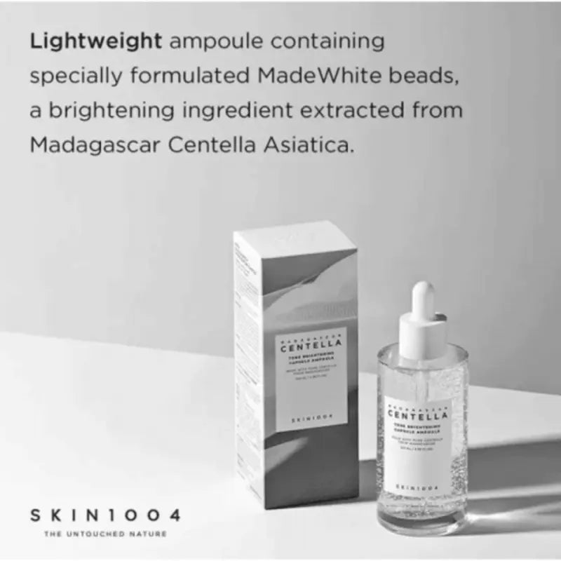 Centella SKIN 1004 Madagascar TONE BRIGHTENING Fresh Ampoule 100ml