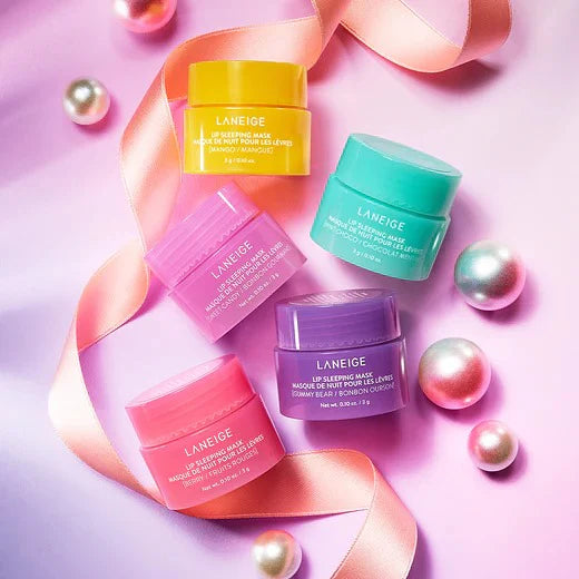 LANEIGE Midnight Minis Lip Sleeping Mask (pack of 5)