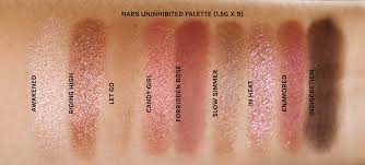 Nars Uninhibited eyeshadow palette