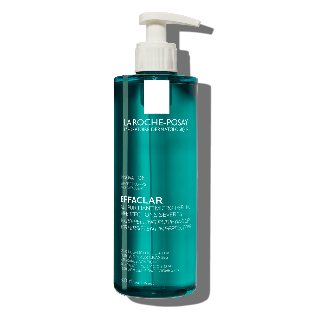 La Roche Posay EFFACLAR Micro Peeling Purifying Gel cleanser (pump)