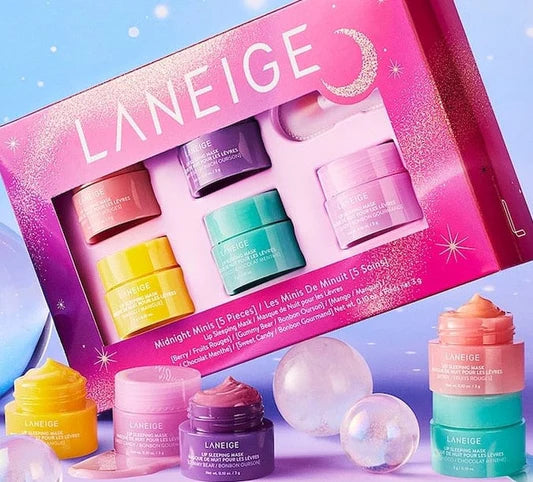 LANEIGE Midnight Minis Lip Sleeping Mask (pack of 5)