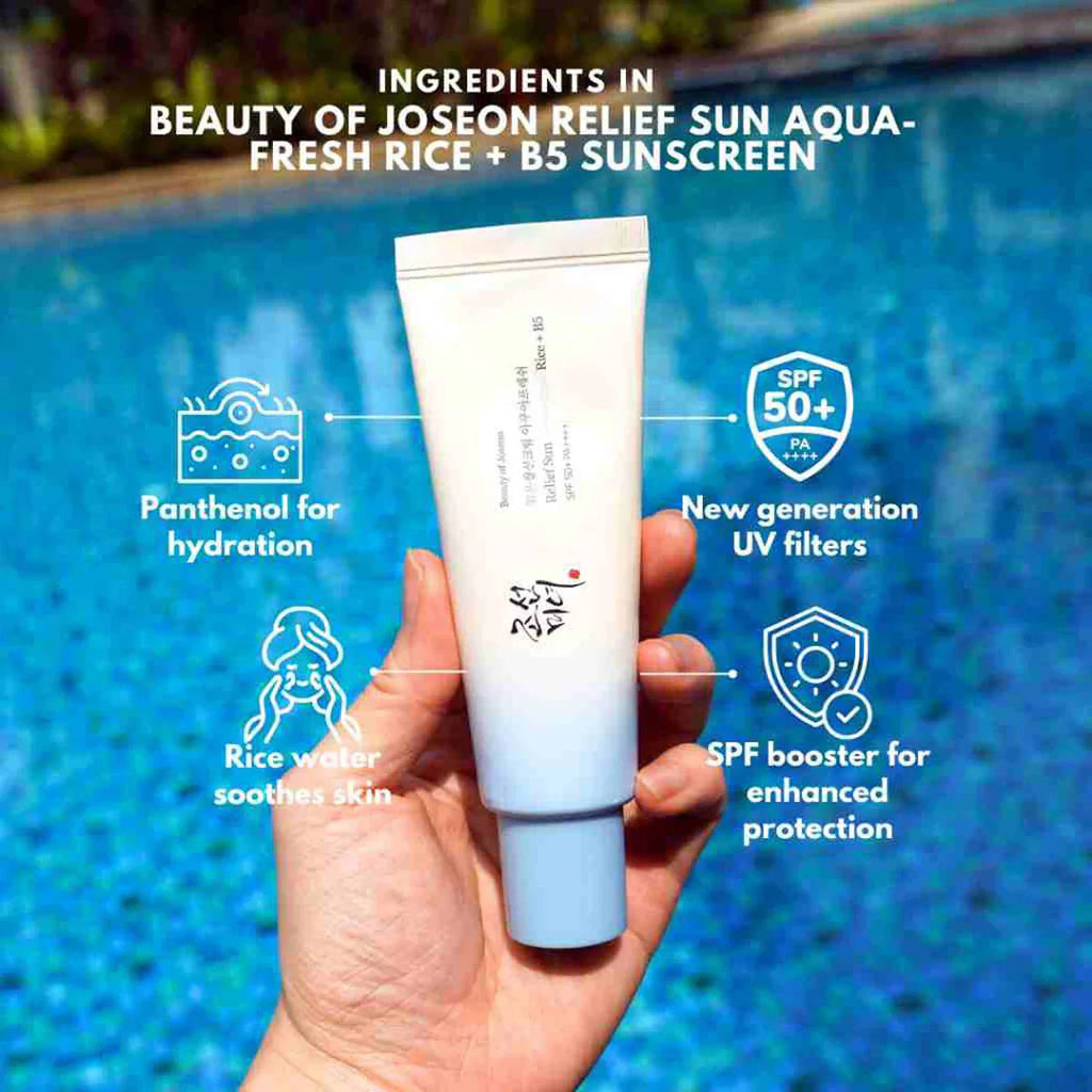 Beauty of Joseon Relief Sun Aqua Fresh : Rice + B5 SPF50+ PA++++ 50ml