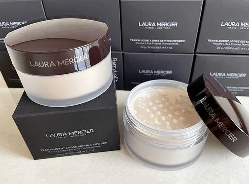 LAURA MERCIER LOOSE SETTING FACE POWDER TRANSLUCENT.