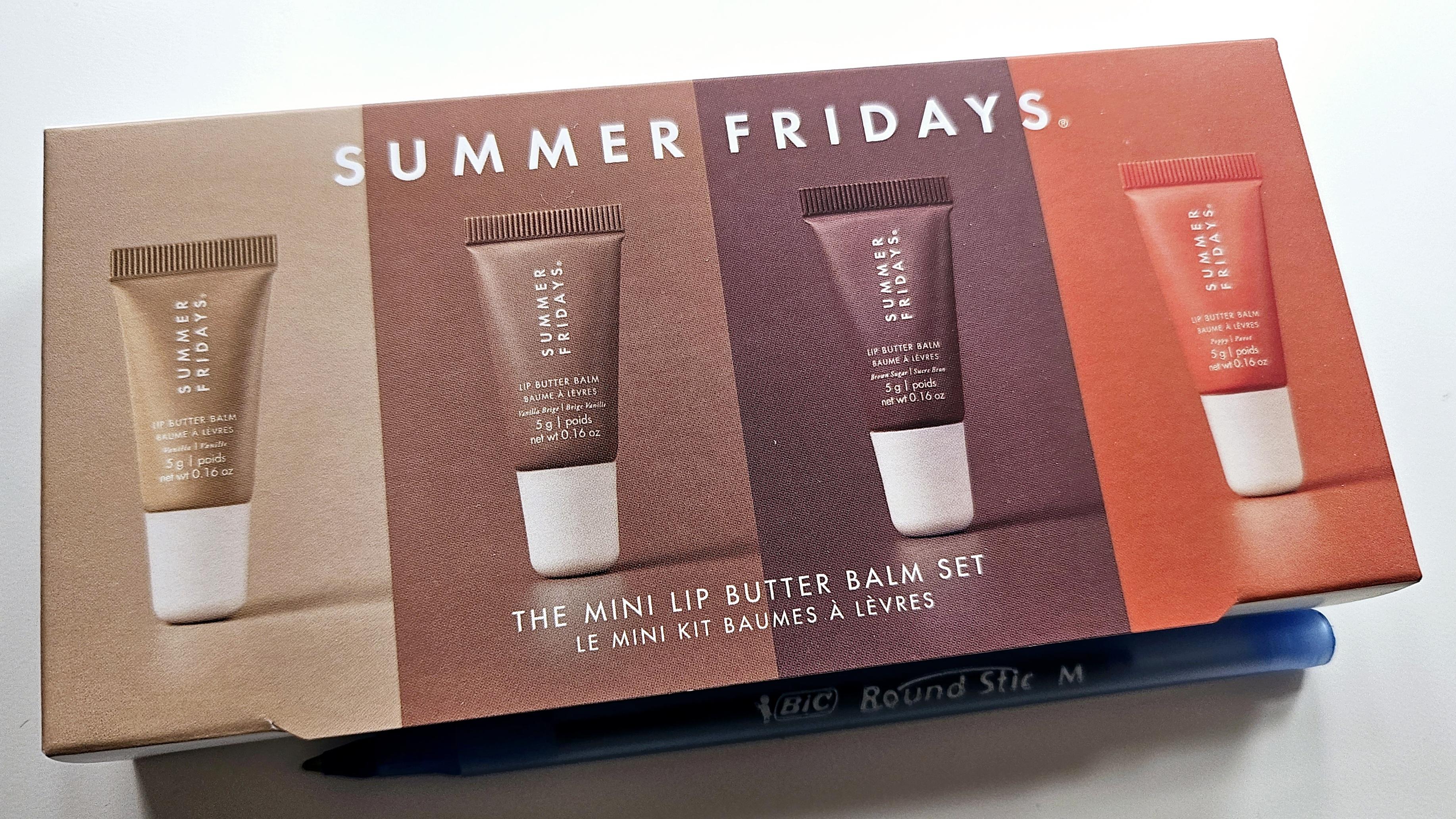 Summer Fridays The Mini Lip Butter Balm Set